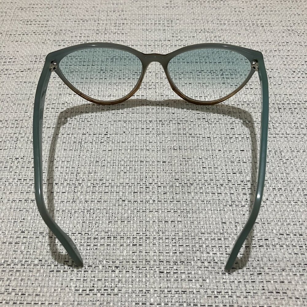 SEE Eyewear Eyeglasses Glasses Cat Eye Frames in Greenish Blue & Grey Style 6963 - Picture 6 of 6